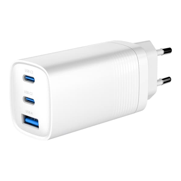 Gembird strömadapter - USB, USB-C - 65 watt