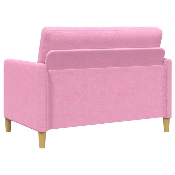 Soffa med förvaring Rosa 122 x 78 x 87 cm Polyester