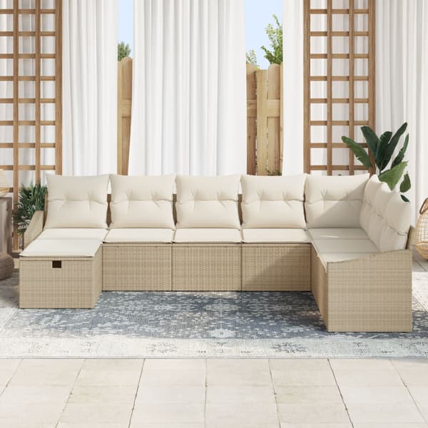 Soffset med kudde 8 pcs konstrotting