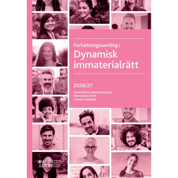 Författningssamling i Dynamisk immaterialrätt : 2026/27 (häftad)