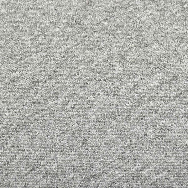 Matta 20 pcs Ljusgrå 50 x 50 cm 100% Polypropen