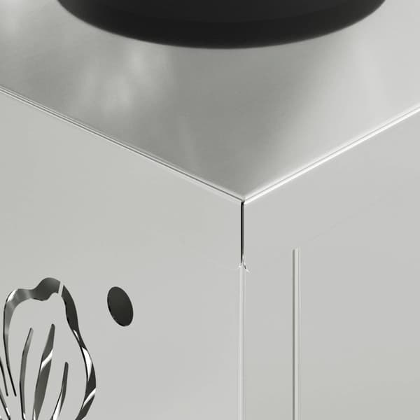 Solar LED Stig Ljus 2 pcs Silver Galvaniserat stål