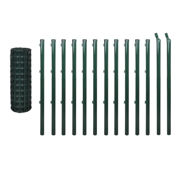 Eurofence stål 25x1,2 m grön