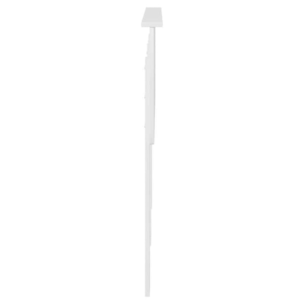 Huvudgavel Glansig Vit 90 cm Konstruerat trä