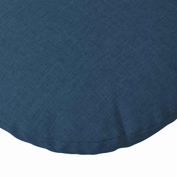 Sittkuddar 2 pcs Blå Ø60 x 21 cm tyg