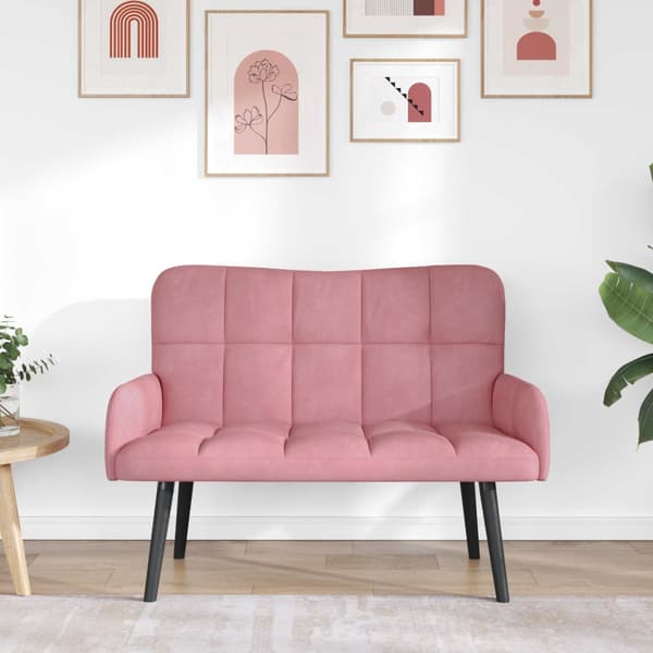 Tvåsitssoffa Rosa 115 x 61 x 87 cm Sammet