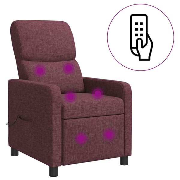 Recliner Lila Tyg