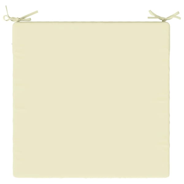 1-delad Sittdyna SOEST 100% Polyester Gräddvit 80 x 80 x 7 cm