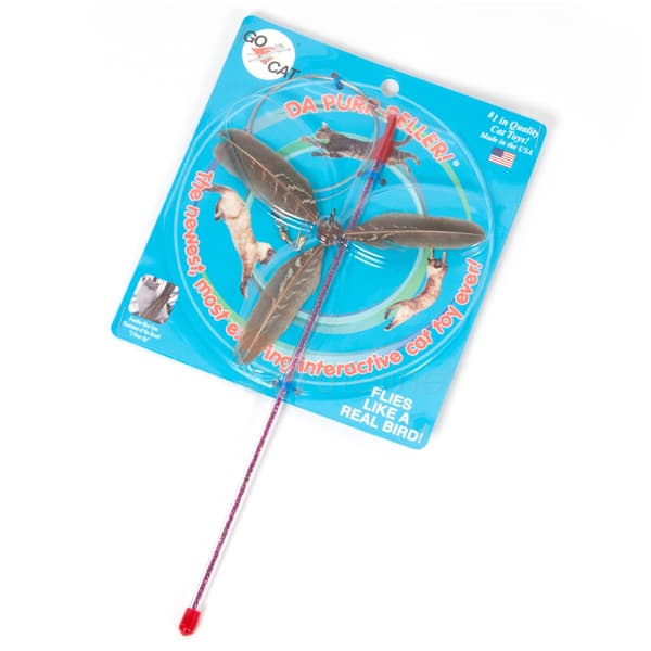 Kattleksak Da Purr-Peller Go Cat 32,5cm