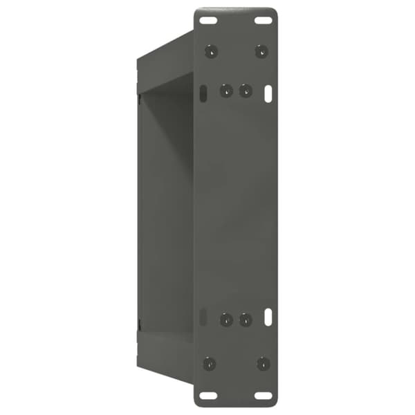 Soffbordsben U-formade 2 st antracit 28x(42-43) cm stål
