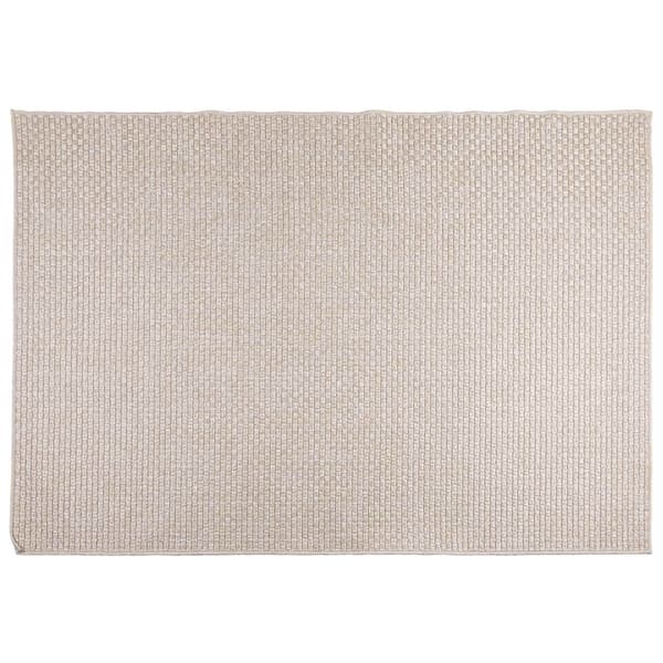 Områdesmattor Rektangulär FARO Kräm 280 x 200 cm Polyester