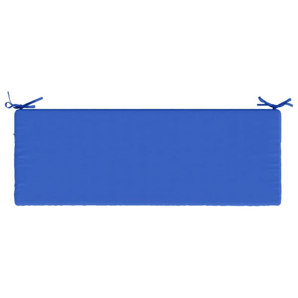 Bänk kudde SOEST 100% Polyester Kungsblå 100 x 40 x 5 cm