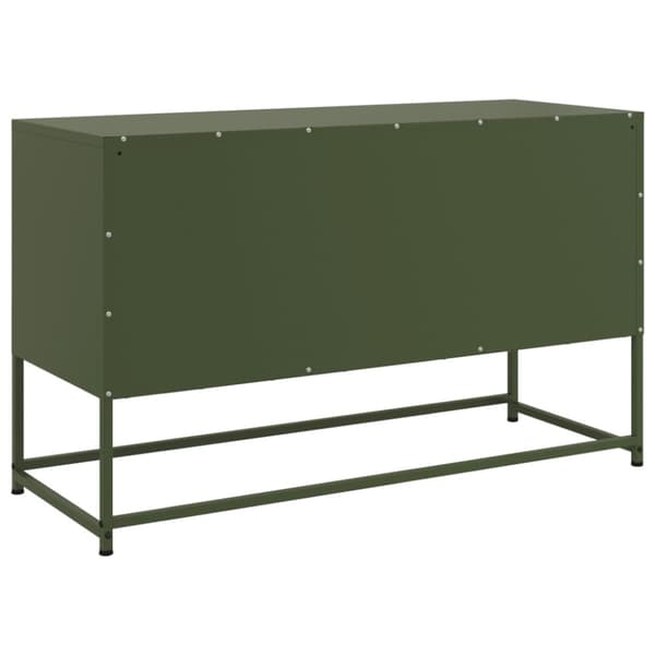 Högskåp vit 36x39x107 cm stål
