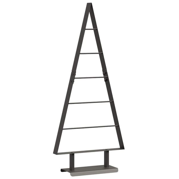 Metall julgran Svart 90 cm Stål