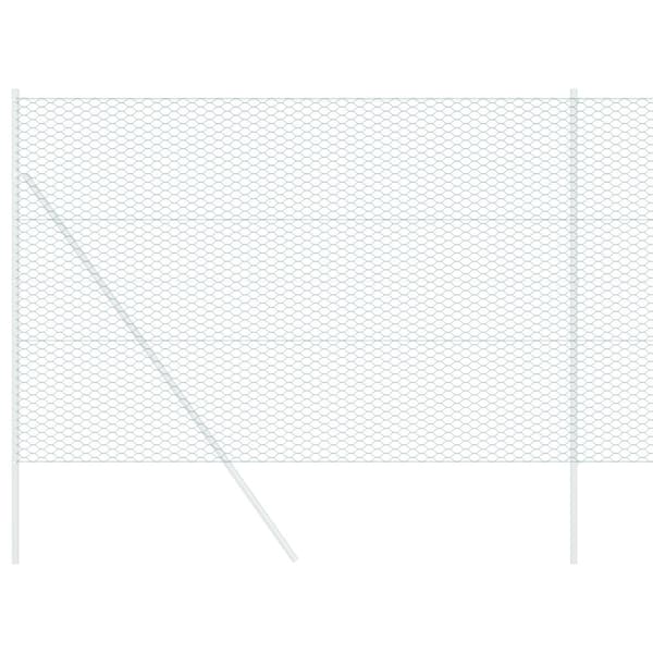 Hexagonstängsel Grön 1,5 x 10 m PVC