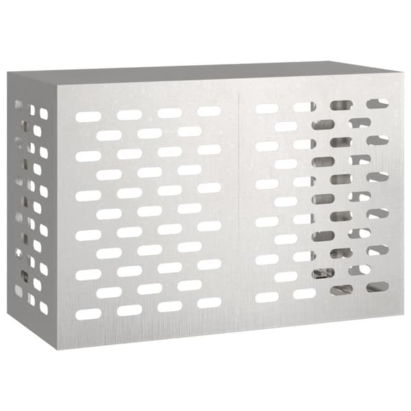Täckning för Luftkonditionering Silver 90 x 40 x 60 cm