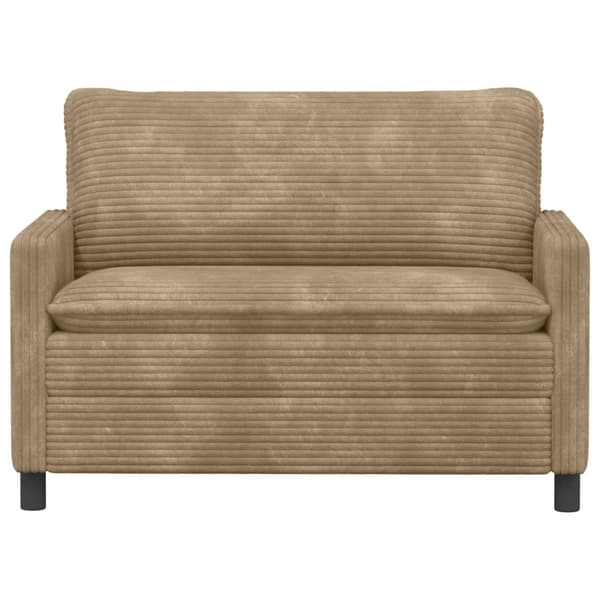 Soffa Taupe 126 x 81 x 87,5 cm Polyester