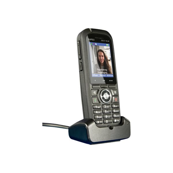AGFEO DECT 70 IP - trådlös förlängningshandenhet - med Bluetooth interface