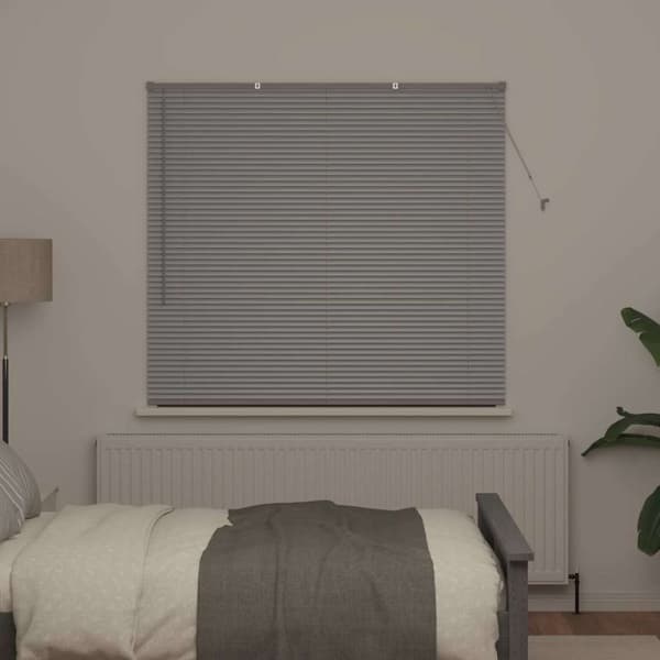 Persienner Silver 130 x 145 cm Aluminium
