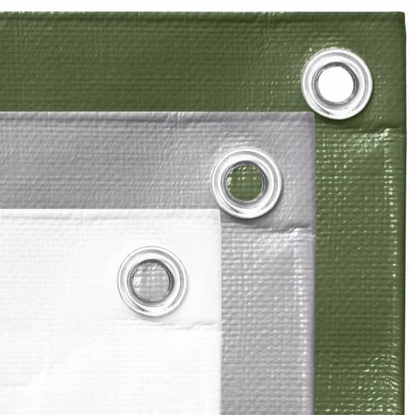 Presenning 260 g/m² 3x6 m grå HDPE