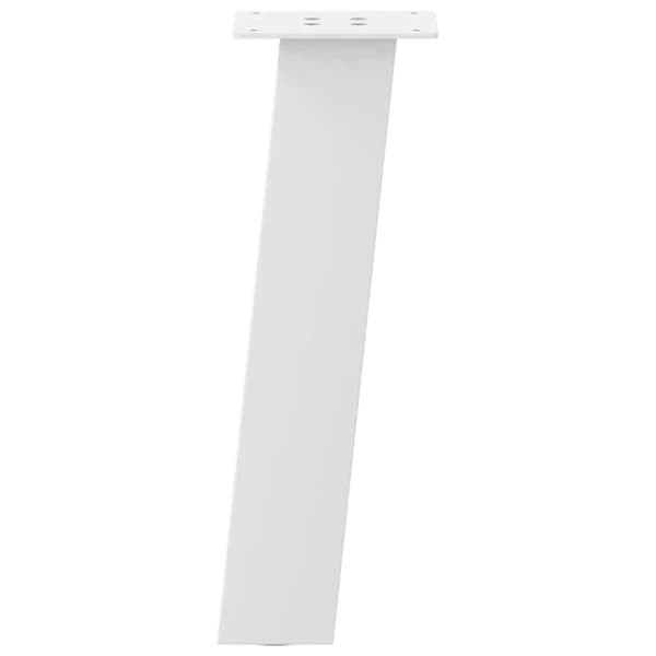 Soffbordsben 4 st vita 30 cm stål