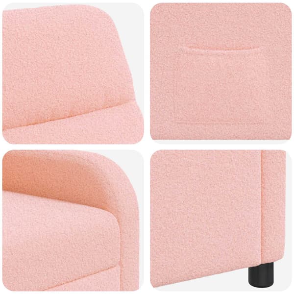 Recliner Rosa Bouclé