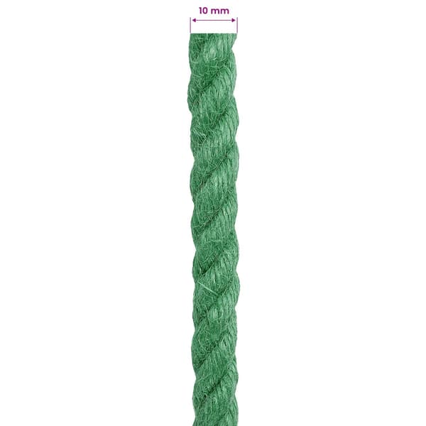 Juterep Grön 100% Tossa jute
