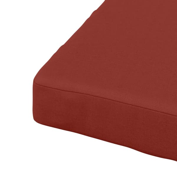 1-delad Sittdyna SOEST 100% Polyester Röd 80 x 80 x 5 cm
