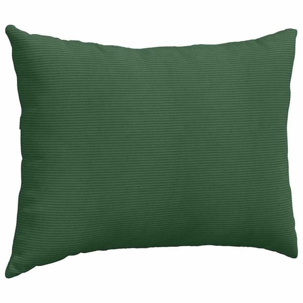 Sofakuddar 2 pcs Mörkgrön 70 x 50 cm Kordread tyg
