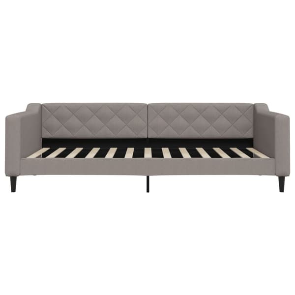 Dagbädd taupe 100x200 cm tyg