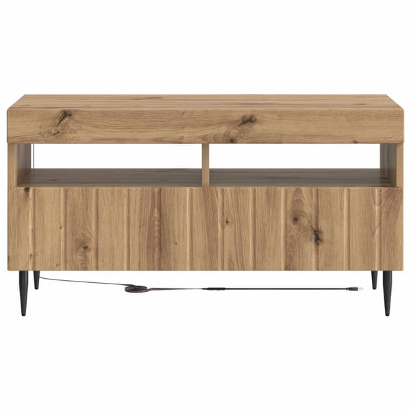 LED TV-skåp Artisan-ek Konstruerat trä