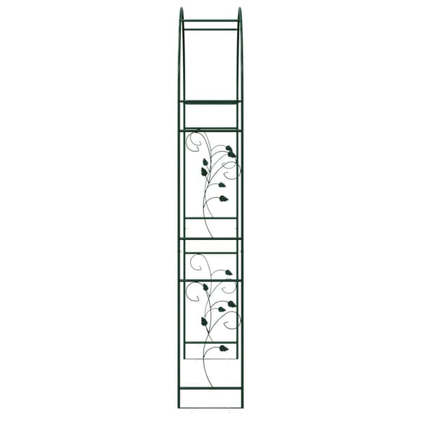 Trädgårdsbåge Blommor Grön 115 x 37 x 231 cm