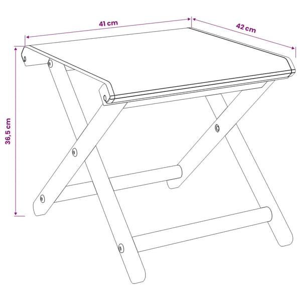 Deck Chair 2 pcs Massiv Eukalyptus Trä Bladmönster