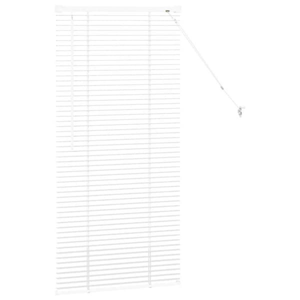Persienner Vit 130 x 55 cm Aluminium