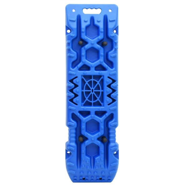 Greppmattor 2 st blå 107x31x7 cm nylon