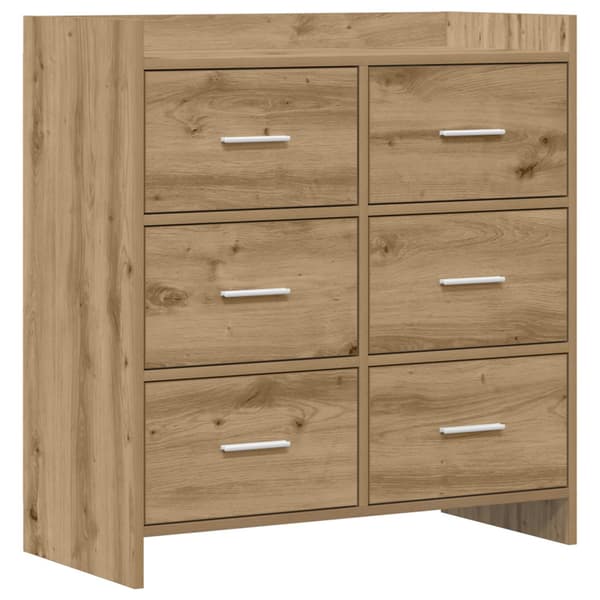Sideboard Artisan-ek 75 x 33 x 80 cm Konstruerat trä