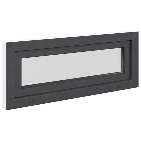 Källarfönster RISOR 100 x 40 cm PVC och glas