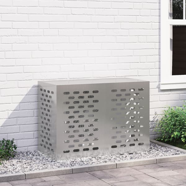 Täckning för Luftkonditionering Silver 100 x 50 x 70 cm