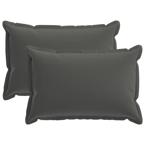 Kuddöverdrag 2 st HOUTEN Antracit 30 x 50 cm Polyester