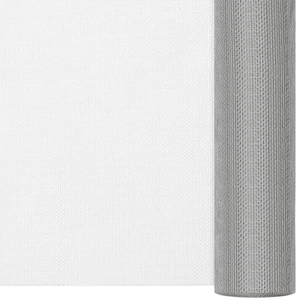 Insektsnät rostfritt stål 60x2000 cm silver