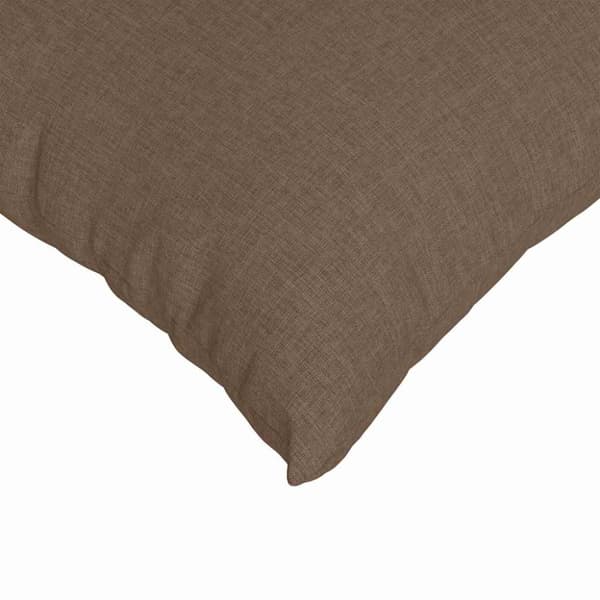 Sofakuddar 2 pcs Brun 80 x 80 cm tyg