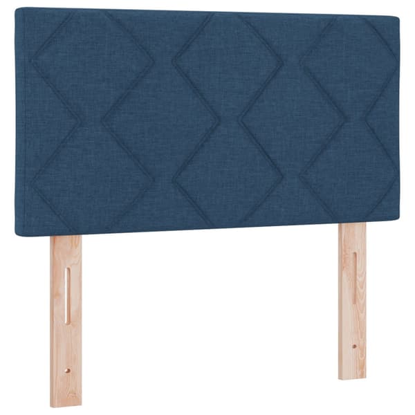 Huvudgavel Blå 80 cm tyg