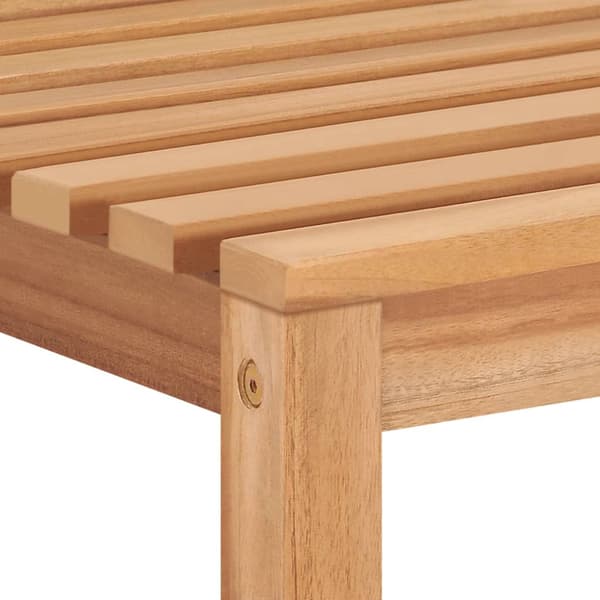 Trädgårdsstolar 4 st massiv teak