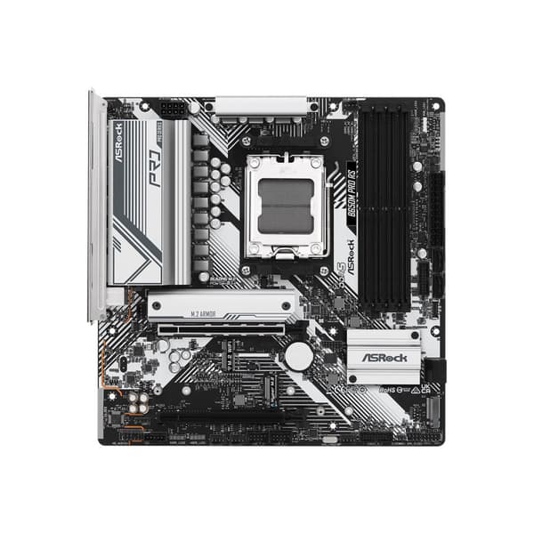 ASRock B650M PRO RS - moderkort - micro ATX - Socket AM5 - AMD B650