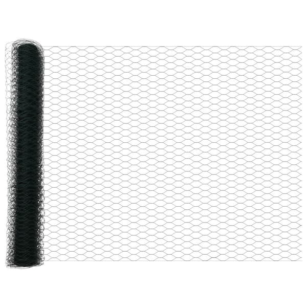 Hexagonstängsel Grön 1,4 x 10 m PVC