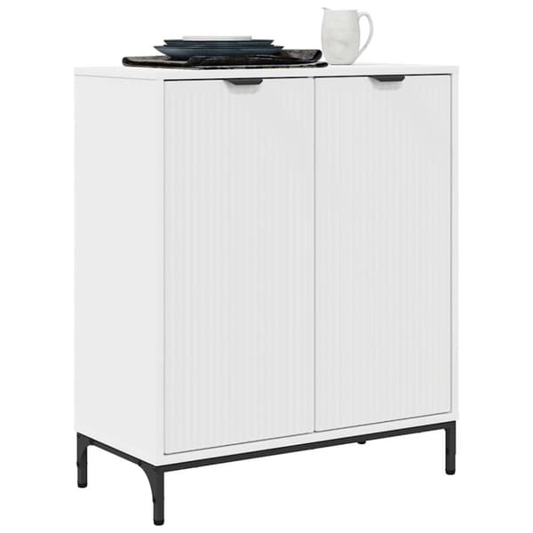 Sideboard Vit 69,5 x 33 x 82 cm Konstruerat trä