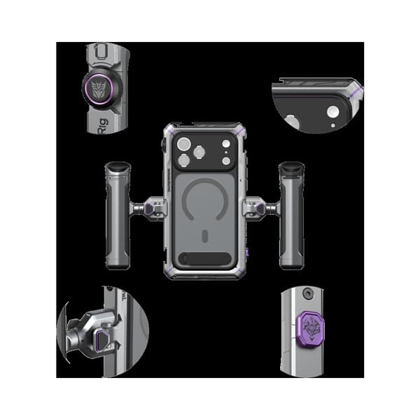 SmallRig 5584 Megatron Edition Mobile Dual Handheld Kit for iPhone 17 Pro Max