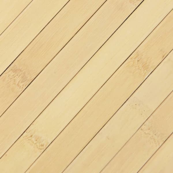 Matta rektangulär ljus naturlig 60x300 cm bambu
