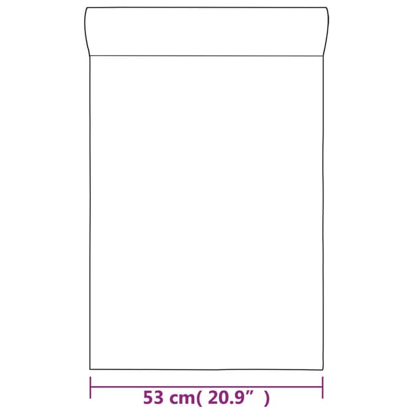 3D Solid Tapet Randig Ljusgrå 10 x 0,53 m Non-woven tyg