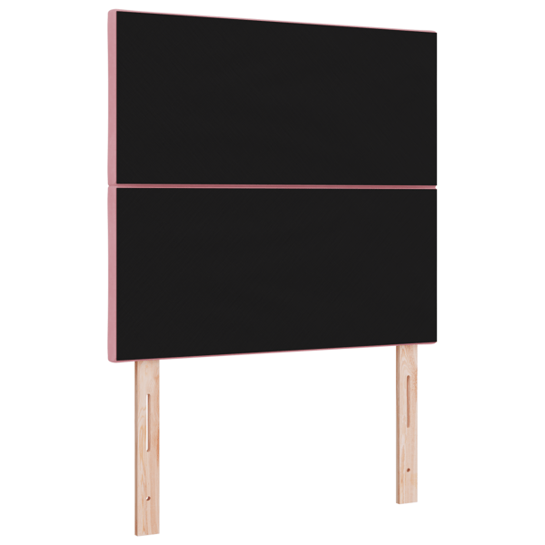 LED huvuddyna Rosa 90 cm Sammet